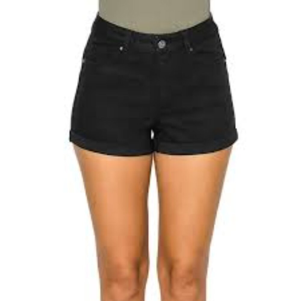 Love Culture Black High Rise Shorts Size M